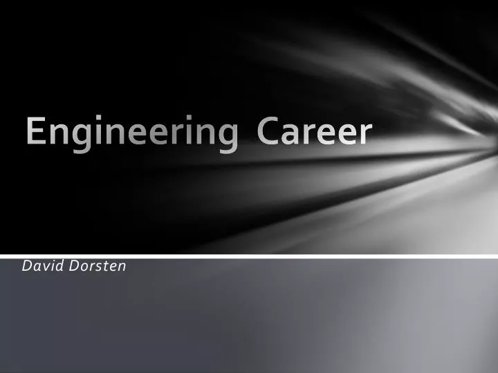 engineering career