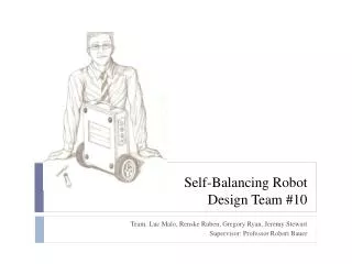 Self-Balancing Robot Design Team #10