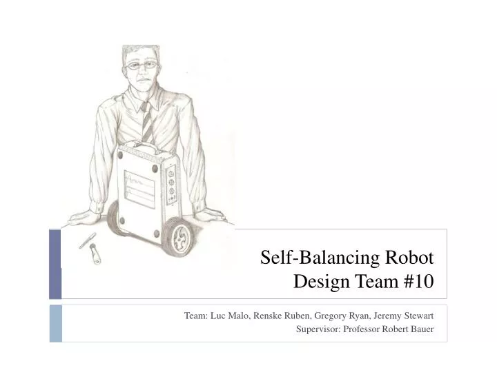 self balancing robot design team 10