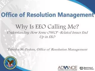 Office of Resolution Management