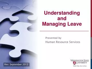 Understanding and Managing Leave