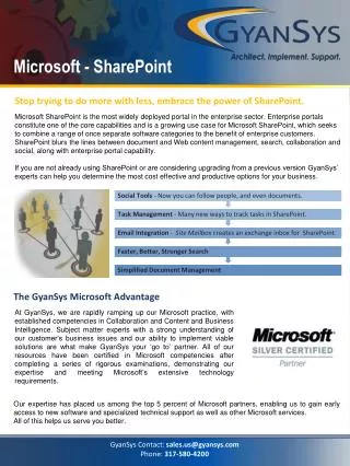 Microsoft - SharePoint