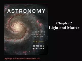 Chapter 2 Light and Matter