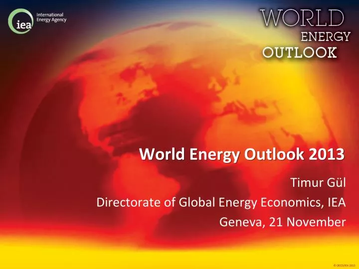 world energy outlook 2013