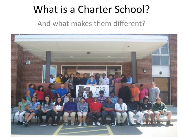what is a charter school