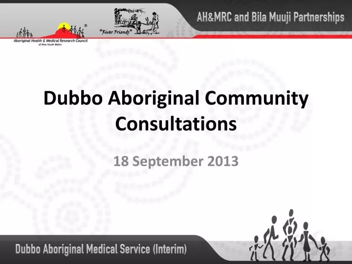 dubbo aboriginal community consultations