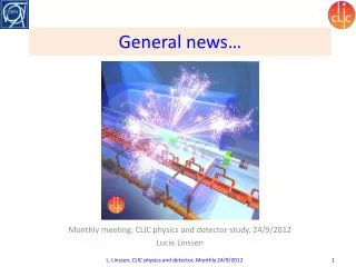 General news…