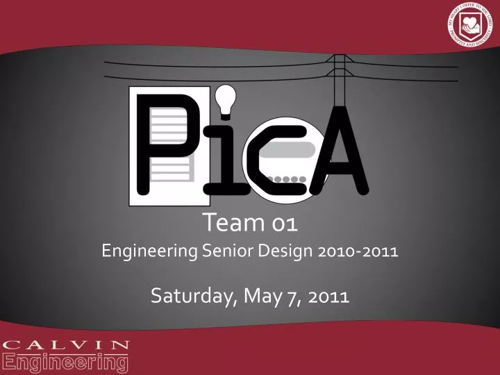 team 01 engineering senior design 2010 2011
