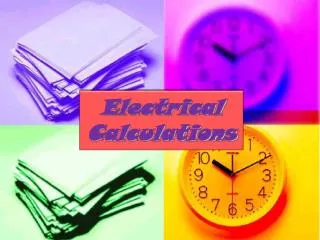 Electrical Calculations