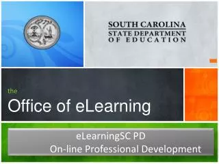 the Office of eLearning