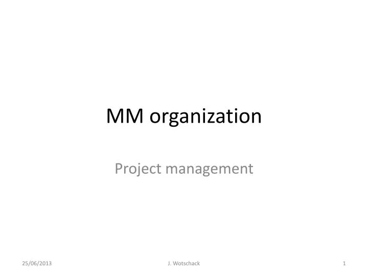 mm organization