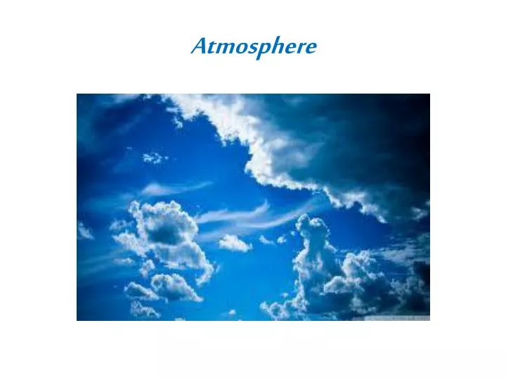 atmosphere