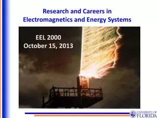 Research and Careers in Electromagnetics and Energy Systems