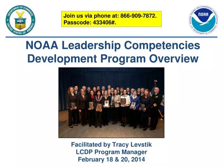 noaa leadership competencies development program overview