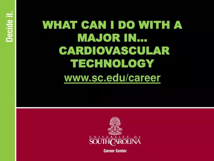 what can i do with a major in cardiovascular technology