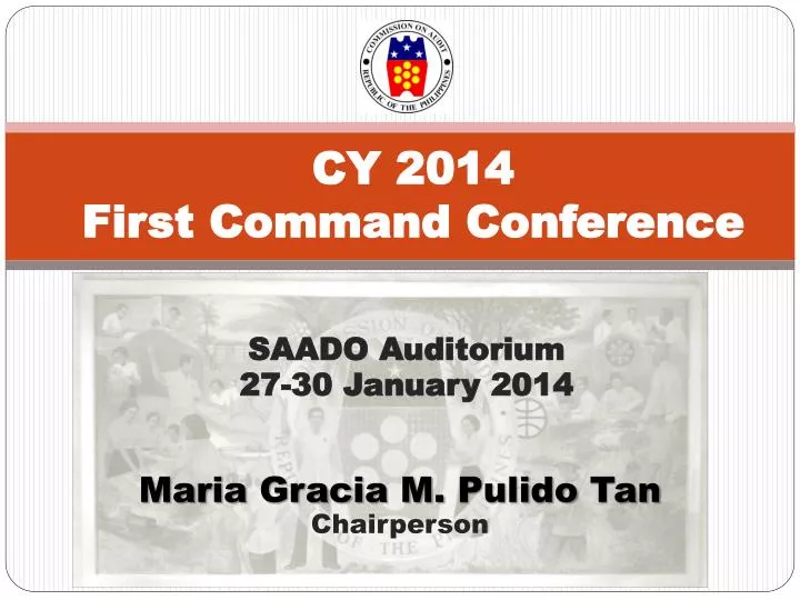 cy 2014 first command conference