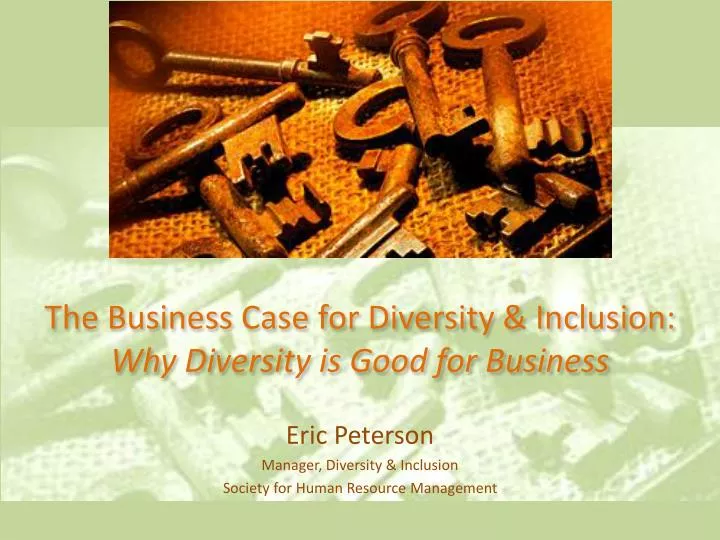 the business case for diversity inclusion why diversity is good for business