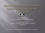 Integrating Operating Experience Programs for Effective Hanford Site Cleanup - slide 1