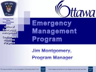 Emergency Management Program