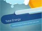 Tidal Energy - slide 1