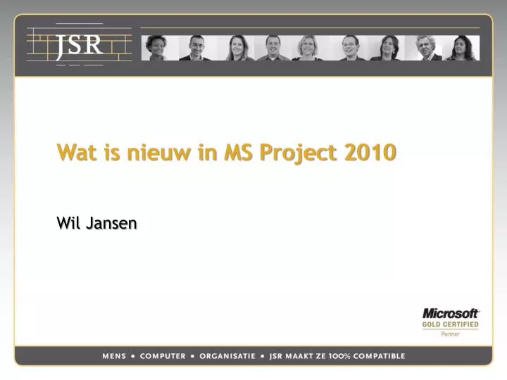 wat is nieuw in ms project 2010