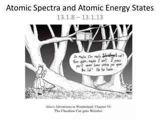 Atomic Spectra and Atomic Energy States