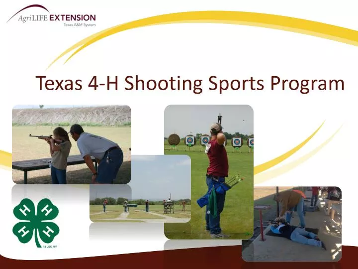 texas 4 h shooting sports program