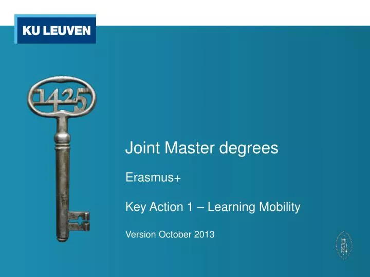 joint master degrees