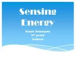 Sensing Energy - slide 1