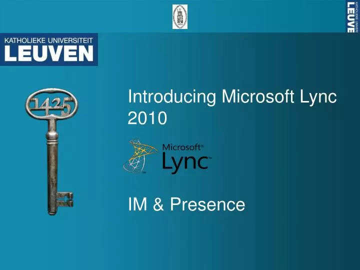 introducing microsoft lync 2010 im presence