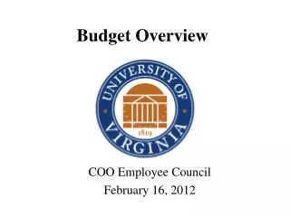 Budget Overview