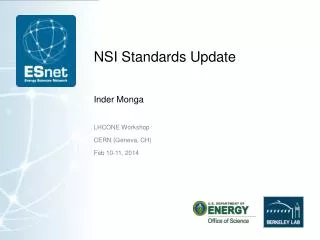 NSI Standards Update