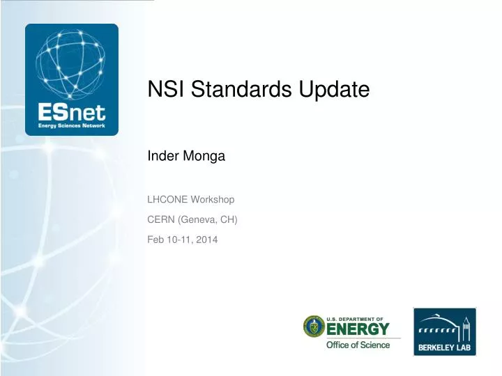 nsi standards update