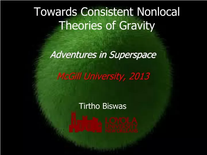 towards consistent nonlocal theories of gravity