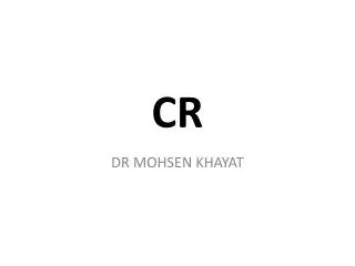 DR MOHSEN KHAYAT