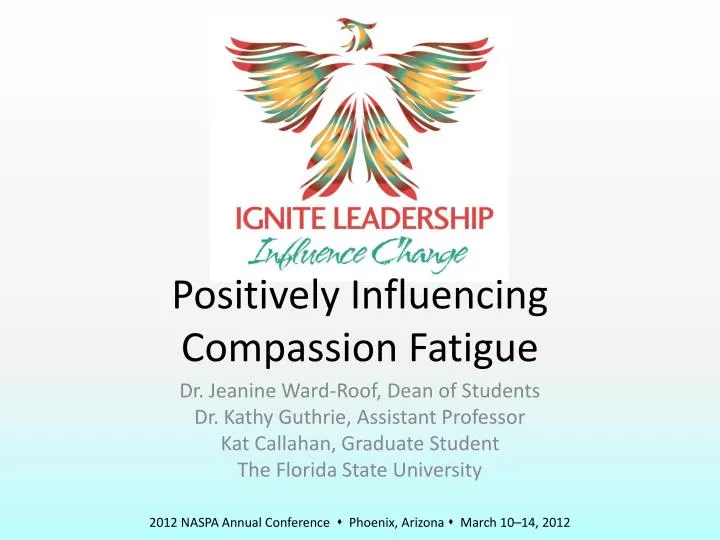 positively influencing compassion fatigue