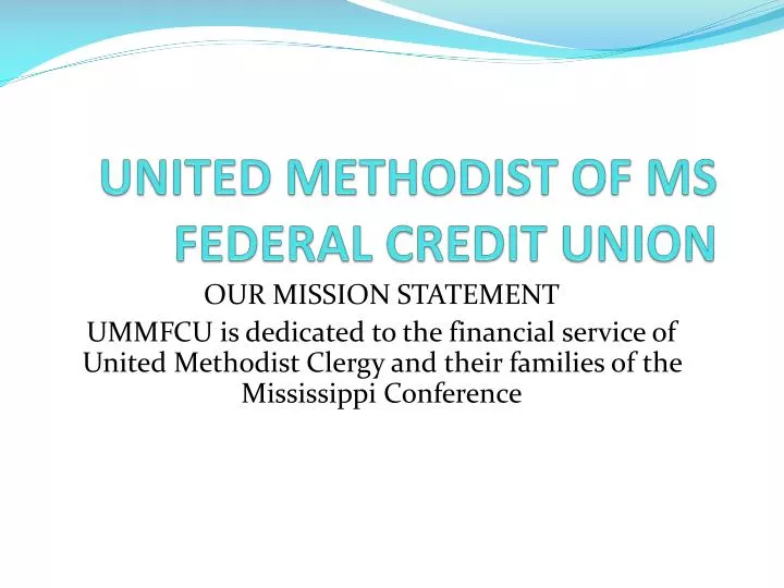 united methodist of ms federal credit union