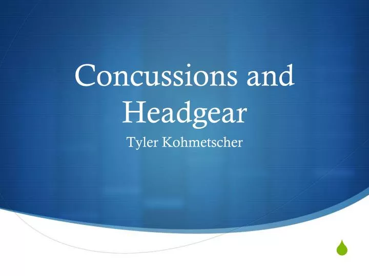 concussions and headgear