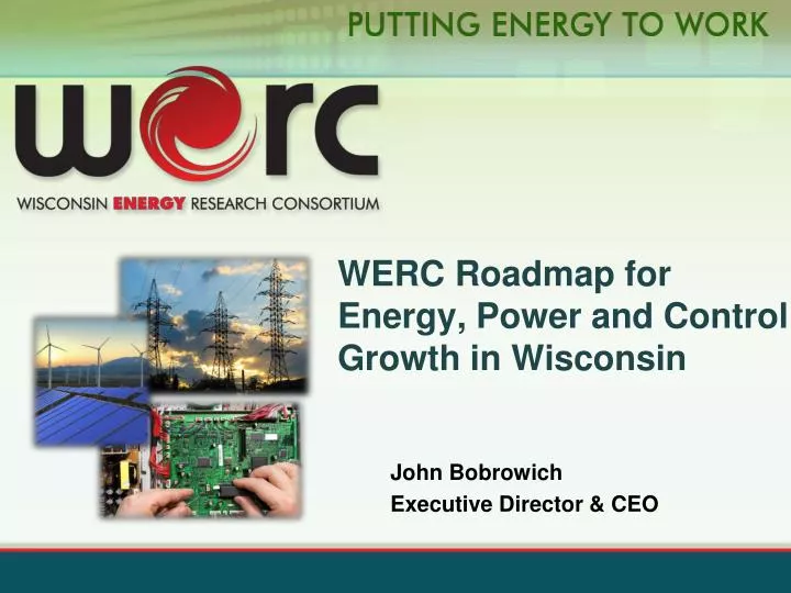werc roadmap for energy power and control growth in wisconsin