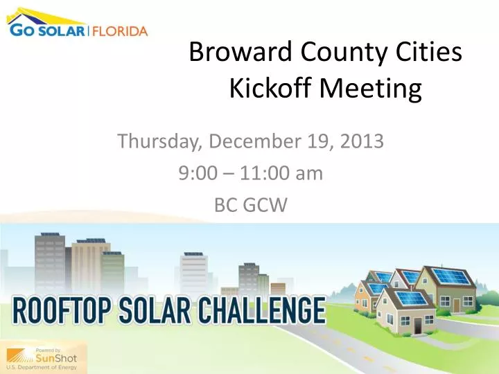 broward county cities kickoff meeting