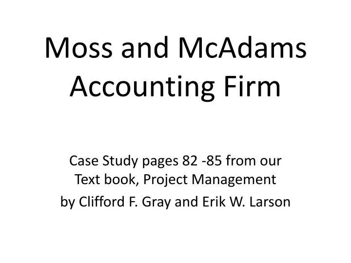 moss and mcadams accounting firm