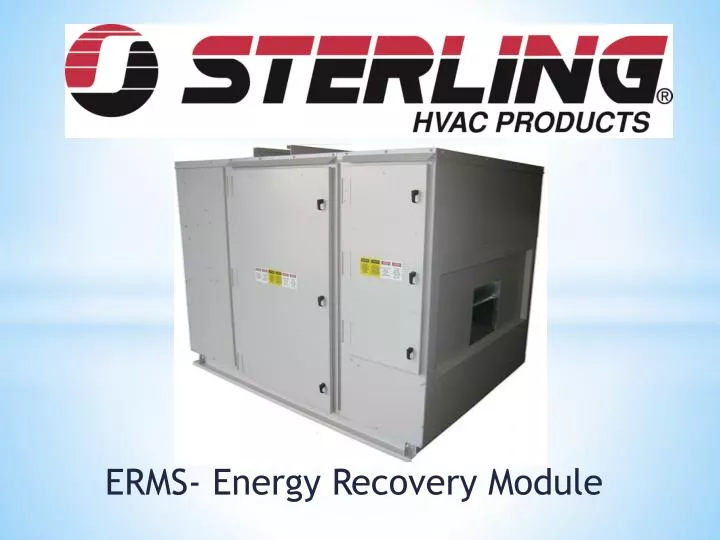 erms energy recovery module