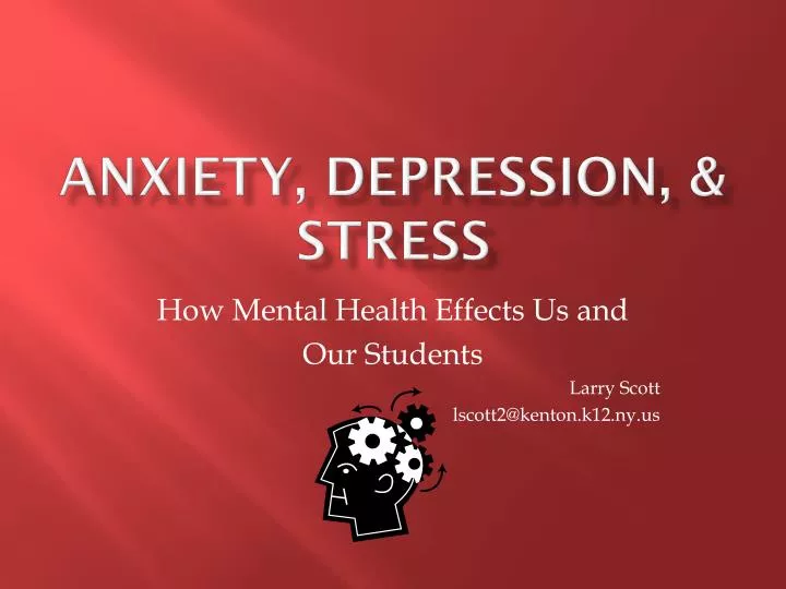 anxiety depression stress