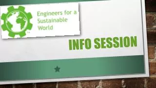 Info session