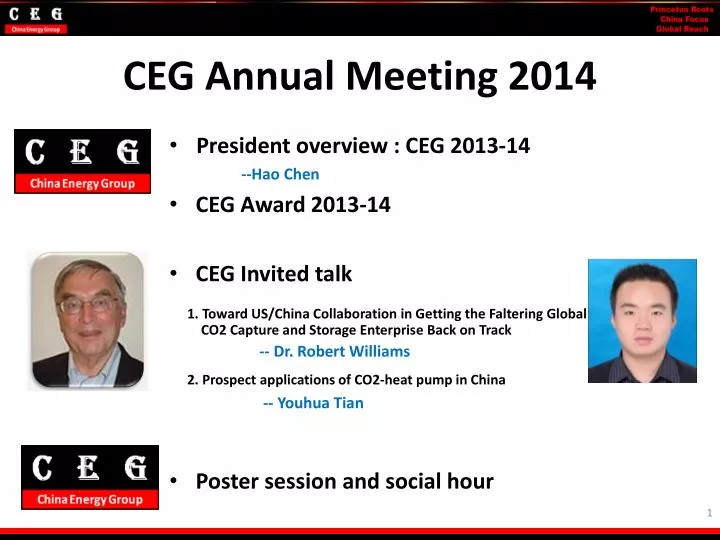 ceg annual meeting 2014