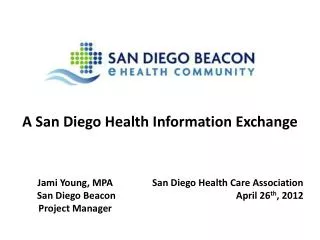 A San Diego Health Information Exchange