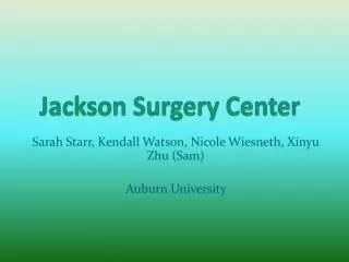 Jackson Surgery Center