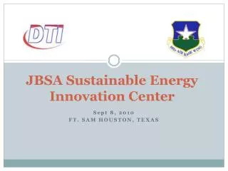 JBSA Sustainable Energy Innovation Center