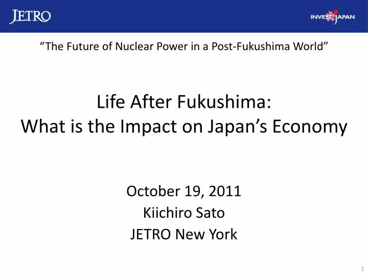 life after fukushima what is the impact on japan s economy