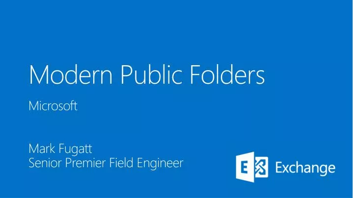 modern public folders